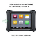 Touch Screen Digitizer Front Housing Assembly for Autel Elite II